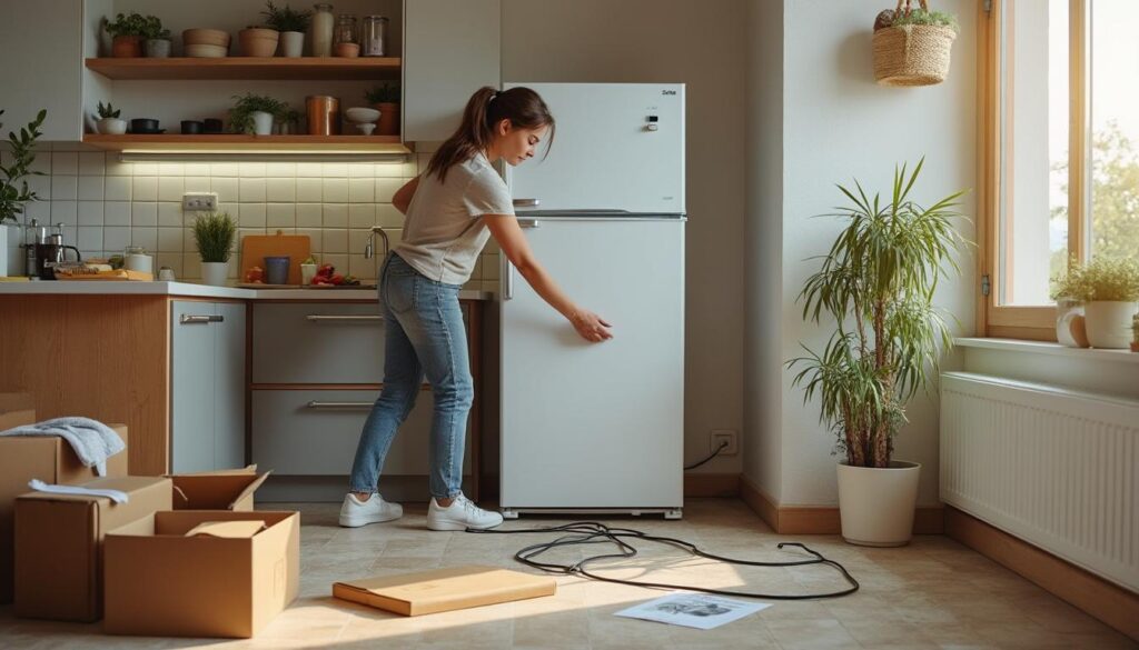 Brancher le frigo après déménagement : conseils essentiels