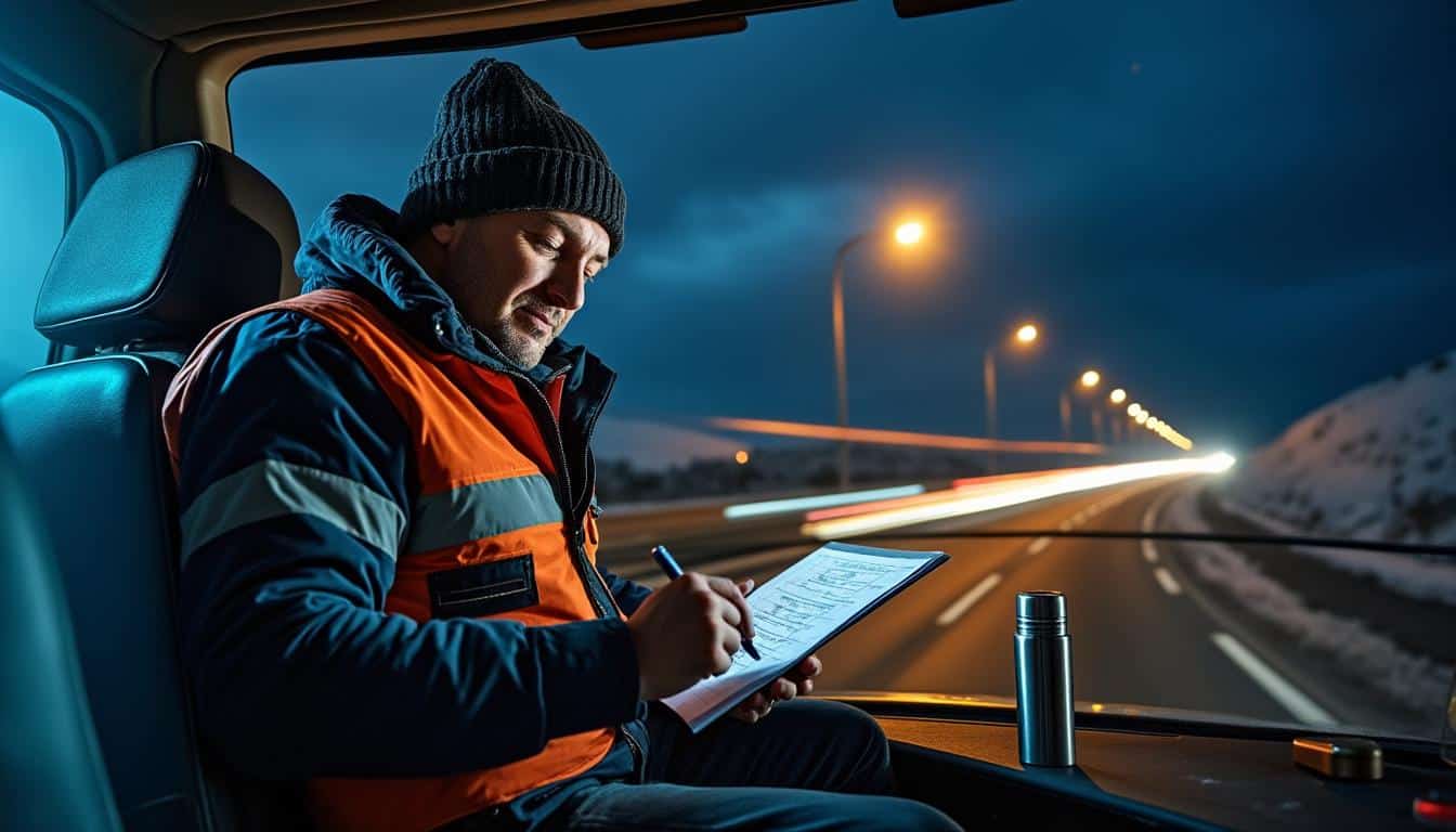 Temps de service du chauffeur routier de nuit : règles et conseils essentiels