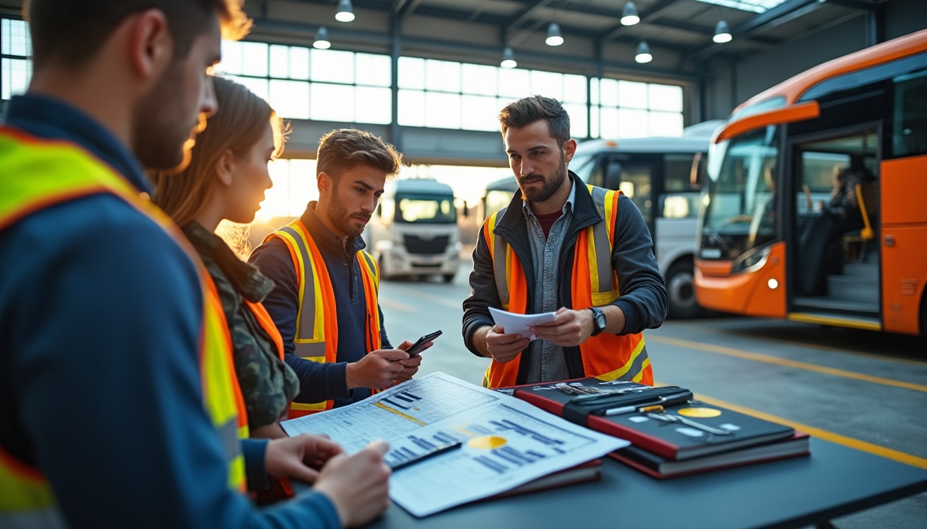 Illustration: Les métiers du transport accessibles via l’alternance : un panorama pour bien choisir