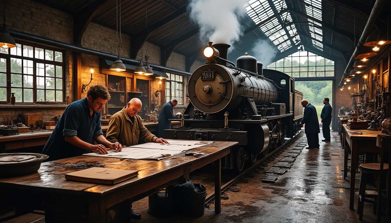 Illustration: Comment le train est-il né : origines et premières inventions