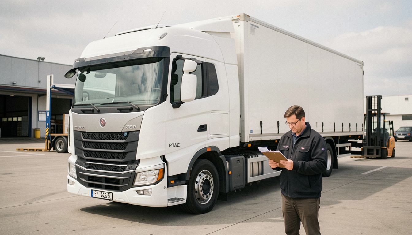 Camion de 7,5 tonnes : permis, PTAC et charge utile