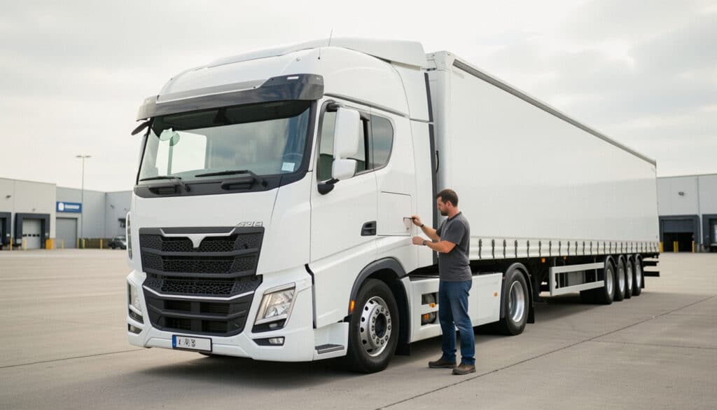 Déflecteur de camion : rôle, pose et bénéfices