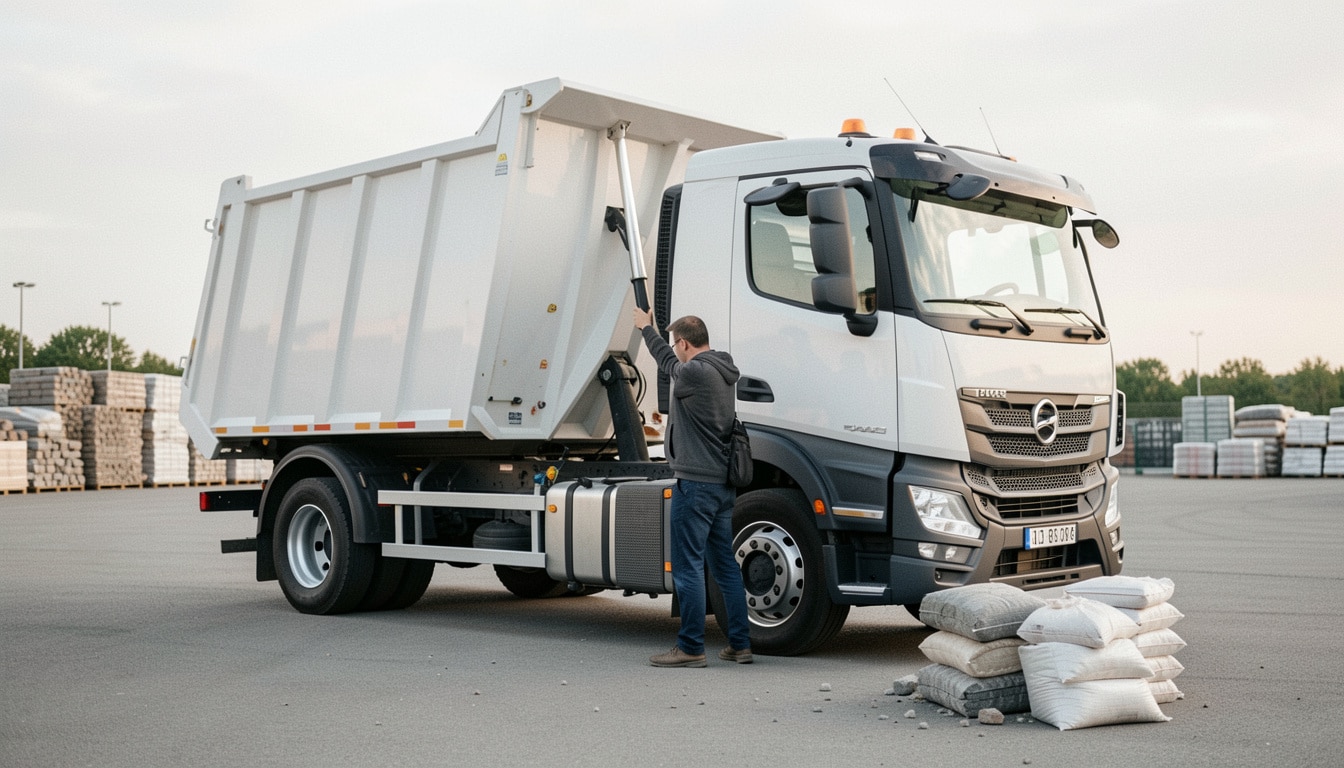 Location de camion benne pour particulier : bien choisir