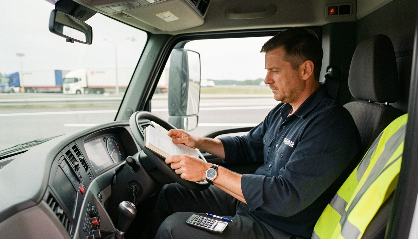 Taux horaire d’un chauffeur routier et salaire réel